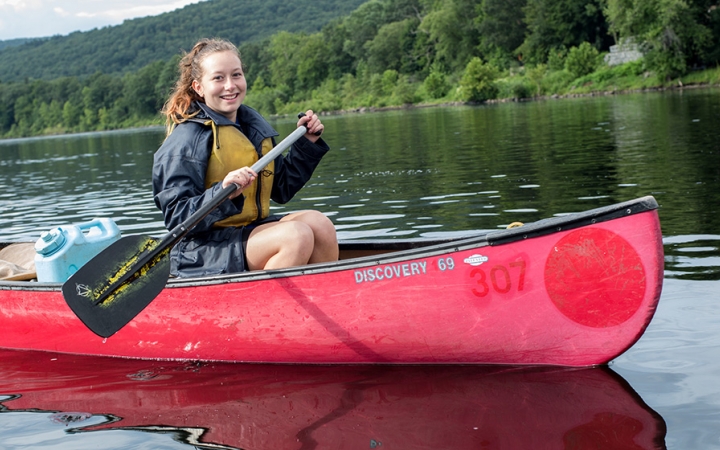 canoeing adventure trip for teens near philadelphia 